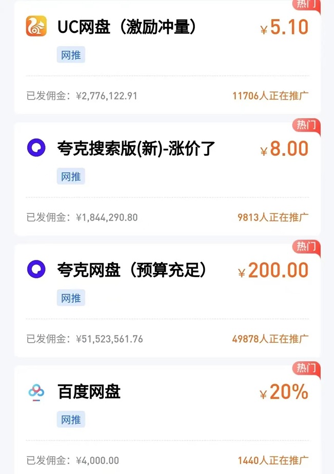 星聚时代网盘推广拉新项目，单人可操作门槛低！