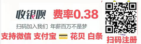 收银呗 免费代理 ?聚合收款码待遇置顶